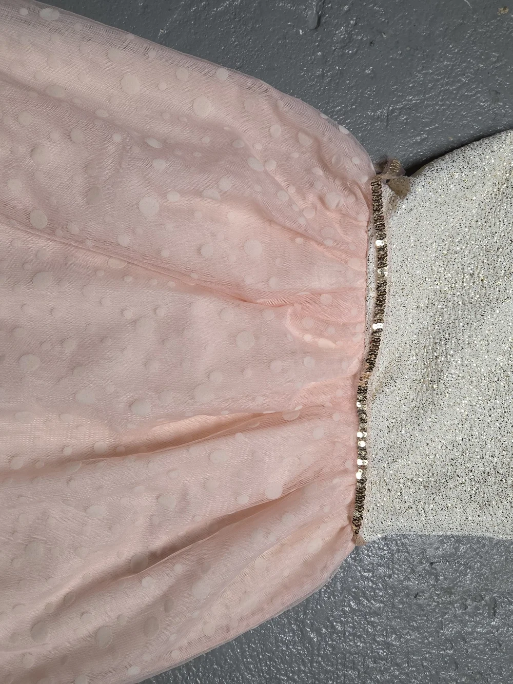 The Children's Place Sparkle Bodice Pink Tulle Party Dress